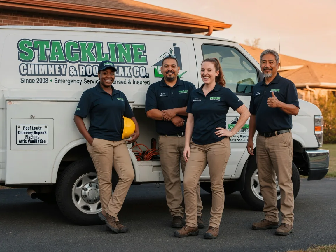 Chimney flashing repair company in Hanna, WY